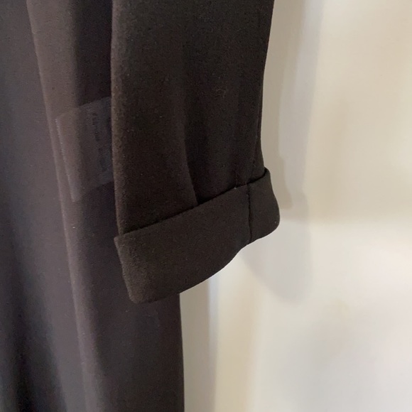 NWOT Black Drape Midi Rob Style Light Weight Jacket - Picture 5 of 12